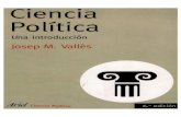 VALLÉS, Josep M. -Ciencia política. Una introducción, cap. 1.ecaths1.s3.amazonaws.com/cienciapolitica/1634505665.Valles-CAP 1.pdf · política de otros acuerdos que se adoptan