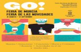 Huertos • Atracciones • Conciertos • Moros y Cristianos ...media.laguiago.com/wp-content/uploads/2017/08/guia-go-murcia... · Guía del Ocio de Murcia Ejemplar gratuito Septiembre