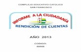 AÑO 2013 - ahuachapan.mined.gob.svahuachapan.mined.gob.sv/downloads/RENDICION DE CUENTAS DE CENTROS... · mecanismos de actualización pedagógica o involucramiento de todos los