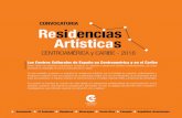 Convocatoria Residencias Artisticas Centroamericaccenicaragua.org/wp/wp-content/uploads/2018/02/2018_Residencias... · y el Caribe, así como el intercambio entre músicos guatemaltecos.