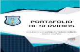 PORTAFOLIO DE SERVICIOS - colfarina.com 2017.pdf · vocabulario general que generar espacios de intercambio inter-institucionales y de crecimiento. En la institución siempre ha sido