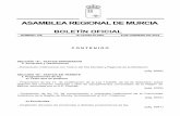 ASAMBLEA REGIONAL DE MURCIAhermes.asambleamurcia.es/documentos/pdfs/boar/Boar.09/180206.128.pdf · - Moción 1625, sobre elaboración de un proyecto de ley de mediación en la Región