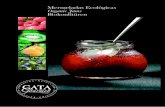 Mermeladas Ecológicas Organic Jams Biokonfitüren · Nuestra mermelada extra es elaborada por cocción de frutas de cultivo ecológico enteras, troceadas, tamizadas ... Kiwi 6132