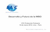 Desarrollo y Futuro de la WBO, marzo 2012 - oas.org · Homologación de los Estándares de Seguridad BASC con el ... clientes y/o proveedores. ... CEDRO, etc. Estatus de seguridad