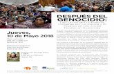 the Genocide... · Impacto de Los Juicios Penales en Guatemala El 10 de mayo de 2013, el primer juicio por genocidio contra los ... su responsabilidad en el exterminio de los pueblos