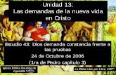 Unidad 13: Las demandas de la nueva vida en Cristoiglesiabiblicabautista.org/archivos/estudios/el_expositor_biblico/... · 2 ... Siéntate a mi diestra, Hasta que ponga a tus enemigos