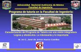 Presentación de PowerPoint - COPADIcopadi.fi-c.unam.mx/tutoria/programa_de_tutoria_en_la_facultad_de... · profesionales en ingeniería. (decálogo) Universidad Nacional Autónoma