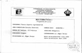 MATEMATICA I.pdf · Resolver ecuaciones y desigualdades con valor ... Diferenciales Máximos y mínimos ... El Cálculo con Geometría Anatítica. 6ta Edicion. Editorial Harla.