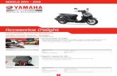 Accesorios D’elight - cdn.yamaha-motor.eu · No se puede montar con El Topcase Yamaha Touring de 39 litros Conjunto de cerradura para los topcase de 39 y 50 litros Conjunto de una