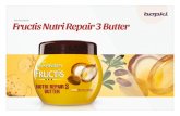Guía de proyecto Fructis Nutri Repair 3 Butter - bopki.com · • El cepillado excesivo del cabello Información del producto. ... Garnier se convirtió en pionera en el segmento