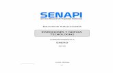 INVENCIONES Y NUEVAS TECNOLOGIAS - senapi.gob.bo · invenciones y nuevas tecnologias la paz - bolivia boletin de publicaciones correspondiente a enero 2016 1 231