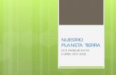 NUESTRO PLANETA TIERRAiesparquegoya.es/files/Ciencias Naturales/Cultura... · 2017-11-20 · PLANETA TIERRA I.E.S. PARQUE GOYA ... 1. Se define Litosfera como la capa sólida, rígida
