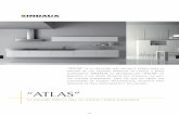 “ATLAS” - maderassantaella.commaderassantaella.com/catalogos/sistema_atlas.pdf · fabricante de herrajes para muebles “atlas” la soluciÓn perfecta para las cocinas y baÑos