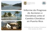 de Acciones e Iniciativas ante el Cambio Climático en ...pr-ccc.org/download/Presentacion_  · PDF fileIniciativas en Puerto Rico ante el Cambio Climático •Plan de Usos de Terrenos