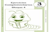 Complementarios Ejercicios 3 Bloque 4 s. - lainitas.com.mxlainitas.com.mx/primaria/ejercicios/3er Grado - Bloque 4... · los resultados de una encuesta. ... Dibuja un ángulo de 90°