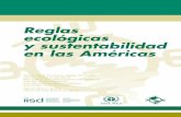 Reglas ecológicas y sustentabilidad en las Américas · 1.6 Introduccíon al estudio de las Reglas Ecológicas y 8 Sustentabilidad en las Américas 2. El Tapiz Ecológico de las