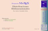 Proyecto MaTEX - personales.unican.espersonales.unican.es/gonzaleof/Sociales_1/Bidimensionales.pdf · Ejercicios Soluciones a los ... En el cap´ıtulo de Estad´ıstica Descriptiva