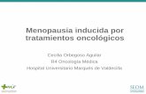 Menopausia inducida por tratamientos oncológicos - seom.org · amenorrea durante 12 meses en ausencia de quimioterapia, hormonoterapia o tratamiento supresor ovárico y un perfil