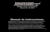 Medidor Láser de Distancia Modelo No. 40-6001 Spanish Manual.pdf · Medidor Láser de Distancia Modelo No. 40-6001 Manual de instrucciones Felicitaciones por la compra de este Nivel