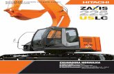 ZAXIS-3 versión con parte trasera giratoria reducidaa... · Nuevo motor diesel controlado electrónicamente Página 4-5 Confort del operario ... es menor que el de la ZX70LC. - Radio