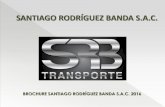 SANTIAGO RODRÍGUEZ BANDA S.A.C.srodriguezbanda.com/sites/default/files/brochure_santiago... · CENTRO DE MONITOREO GPS 8 GESTIÓN ... industrial y comercial a nivel nacional e internacional,