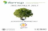 MEMORIA 2012 - ibmcp.csic.es · Proyectos Cofinanciados por el ... presentación por parte Gregor Mendel de sus estudios sobre hibridaciones en plantas a ... both of the Valencian
