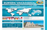 Itinerario de Viaje EUROPA ... - viajeroseuropacr.com · Realizaremos paradas en ruta ... (30 de Junio): MADRID / TOLEDO ... Conoceremos sus murallas y puertas fortificadas como la