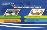 Informe de Comercio Exterior Ministerio de Economía ... · Informe de Comercio Exterior Ministerio de Economía, Gobierno de El Salvador Primer semestre 2014 ... importación libre