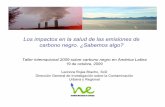 Los impactos en la salud de las emisiones de carbono negro ... · Los impactos en la salud de las emisiones de ... Factores de riesgo y efectos en salud ... Temuco Concepción Sao