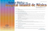 Boletín Médico ISSN-1665-1146 - himfg.com.mxhimfg.com.mx/descargas/documentos/BMHIM_2012/BMHIM_vol_69_Espanol... · Sonia González-Muñiz, Donají Miranda-González, Miguel Ángel