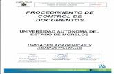 P -SGA 001 Procedimiento... · Código Procedimiento de Control de Documentos P -SGA 001 Sistema de Gestión Ambiental Versión 0218 Documento controlado Pág. 4 de 13 Personal