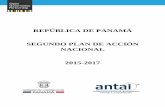 REPÚBLICA DE PANAMÁ SEGUNDO PLAN DE ACCIÓN … · funcional, administrativa e independiente, en el ejercicio de sus funciones. Su ... La Autoridad de Protección al Consumidor