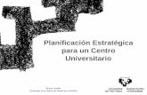 Planificación Estratégica para un Centro Universitario³n... · por la normativa de gestiÓn de 1º y 2º ciclo de la upv/ehu, ... (planificación y desarrollo) ii.- gestiÓn administrativa