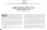 GRAMÁTICOS, HUMANISTAS, DOMINES - fgbueno.esfgbueno.es/bas/pdf/bas10903.pdf · se encaminarían las preferencias de los inteligentes y de ... cipal de ingresos de los in minorihus