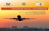 INFORME FINAL ACCIDENTE - Página de inicio Aerocivil · El presente informe es un documento que refleja los ... a posición 13L sobre calle de ... aeronave tenía un gradiente ascensional