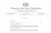Diario de los Debates - cronica.diputados.gob.mxcronica.diputados.gob.mx/PDF/60/2006/oct/061011.pdf · Oficio del Congreso del estado de Nuevo León, con el que remite acuerdo sobre