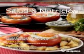 BOLETÍN INFORMATIVO TRIMESTRAL Salud & Nutrición y Nutrición 14.pdf · La FDA reformó el etiquetado nutricional RECETA Tortilla de espinaca y hongos con arroz, queso siete cueros