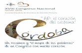 XVIII Congreso Nacional - Sociedad Española de …sedap2016.serglo.es/uploadedFiles/SEDAP2016.2v1bm/fileManager/... · ... Córdoba el desarrollo del XVIII Congreso Nacional de la