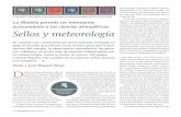 OMM y un antiquísimo pluviómetro, que Sellos y meteorologíadivulgameteo.es/uploads/Sellos-meteo-Entrelíneas.pdf · trataba de un aerograma con la imagen de un radar meteorológico,