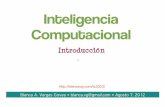 Inteligencia Computacional - blancavg.comblancavg.com/tc3023ic/ic1.pdf · Inteligencia Artificial (IA) fuerte e Inteligencia Artificial débil. 2.Utilizando la clase article de LaTeX