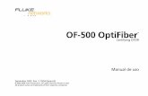 OF-500 OptiFiber - adinstruments.es · La obligación de Fluke Networks de acuerdo con la garantía está limitada, a discreción de Fluke Networks, al reembolso del precio de compra,
