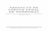 PROYECTODE CÓDIGO(PENAL DE(HONDURAS(intercoonecta.aecid.es/Gestin del conocimiento/19-PCP Honduras... · Clasificación de los delitos y faltas ... con el sector público y para