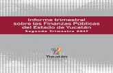 Informe trimestral sobre las Finanzas Públicas del Estado ... · III.4 DEUDA DE LAS ENTIDADES FEDERATIVAS 84 IV. INFORME ... Este informe trimestral, elaborado por el Poder Ejecutivo