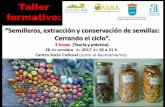 1. Introducción: Las variedades agrícolas. 2. Apuntes botánicos y ... · DE PÉRDIDA y DETERIORO DE BIODIVERSIDAD AGRÍCOLA Semilleros, extracción y conservación de semillas.