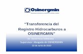 “Transferencia del Registro Hidrocarburos a OSINERGMIN” Foro Regional de... · Paralización de Obra Cierre de Instalaciones ... ITF: Informe Técnico Favorable Municipalidad