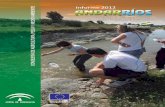 informe andarrios 2012 9 Maquetación 1 - Junta de Andalucía · Club de Pesca Santa Marta ... proponer el Plan de Cuencapara que posteriormen- ... la metodología de trabajo es sencilla