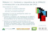 Módulo 1.1: Contexto y requisitos de la CMNUCC e ... · AFOLU: agricultura, silvicultura y otros usos de la tierra. Módulo 1.1: Contexto y requisitos de la CMNUCC e introducción