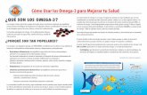 Cómo Usar los Omega-3 para Mejorar tu Saludnutrabiotics.info/co-biblioteca/doc/FLL-como-usar-los-omega-3.pdf · en la cadena alimenticia. KRILL 3-5 cm ... Este folleto te va explicar