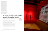 El diseño de un pabellón de Chile para la Biennale di Venezia · aleatoria _ Monolith Controversies _ proyecciones de color _ ... las líneas de montaje en el mundo y que, ahora,