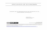 ARCHIVOS DE ECONOMÍA - data.infraestructuravisible.orgdata.infraestructuravisible.org/documents/Papers/Roda_et_al_2015.pdf · combina la modelación de los flujos de carga en el